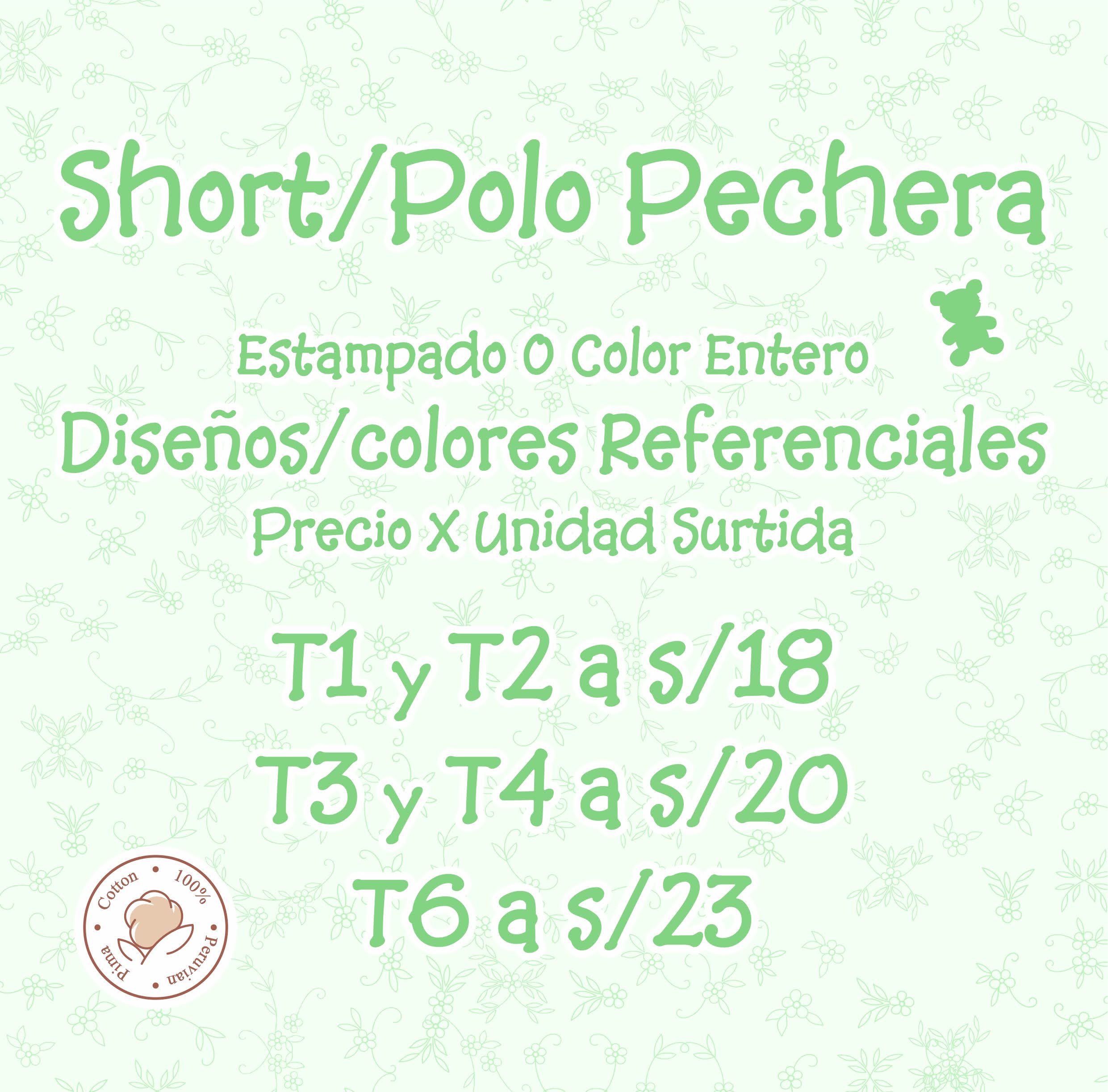 Short/Polo Pechera