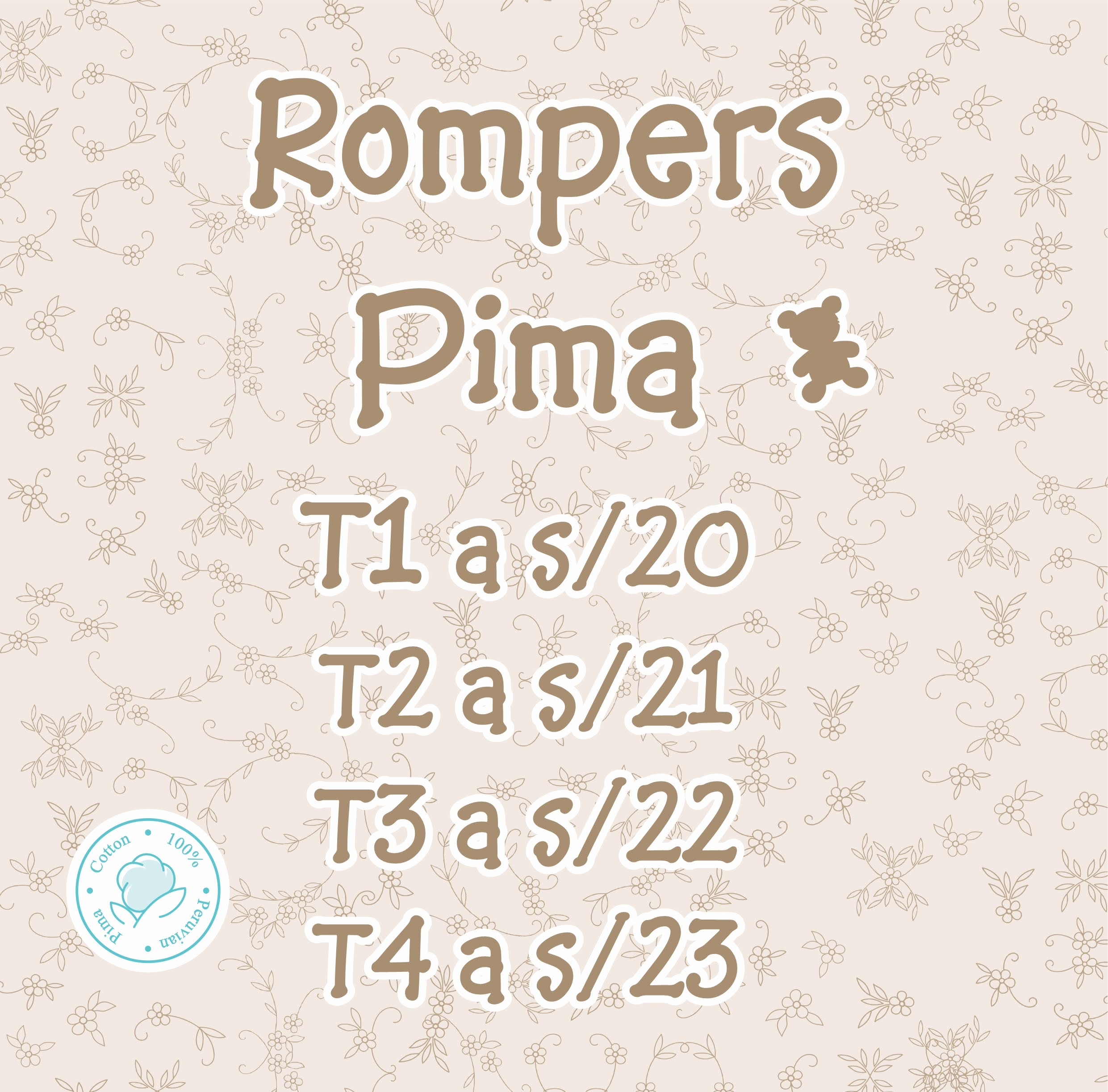 Rompers Pima